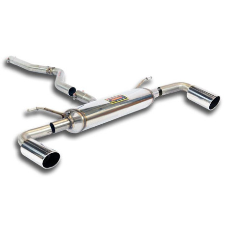 Výfukové systémy SUPERSPRINT Supersprint Connecting pipe + rear exhaust Right O90 - Left O90 BMW F34 Gran Turismo 318d 13-15 | race-shop.cz