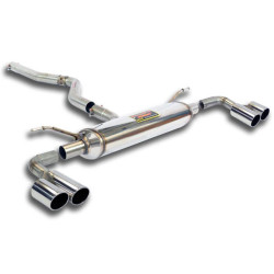 Supersprint Connecting pipe + rear exhaust Right OO80 - Left OO80 BMW F34 Gran Turismo 318d 13-15