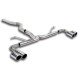 Výfukové systémy SUPERSPRINT Supersprint Connecting pipe + rear pipe Right OO80 - Left OO80 (Muffler delete) BMW F34 Gran Turismo 318d 13-15 | race-shop.cz