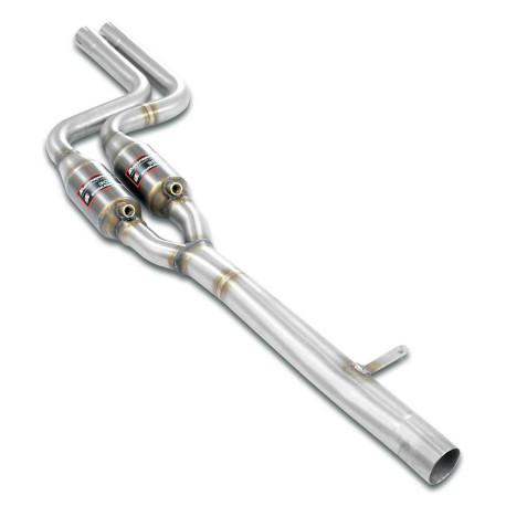 Výfukové systémy SUPERSPRINT Supersprint Front exhaust with Metallic catalytic converter Right + Left BMW E39 Sedan 520i / 523i 96+ 8/`98 | race-shop.cz