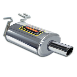 Supersprint Rear exhaust 95x75 (For OEM rear bumper) BMW E39 Touring 520i / 523i 96+ 8/`98 (Model with OEM single kat.)