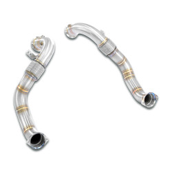 Supersprint Downpipe kit Right - Left (Replaces catalytic converter) BMW G05 X5 M60i xDrive - Mild Hybrid 22+ (with valve)