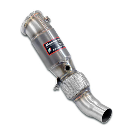 Výfukové systémy SUPERSPRINT Supersprint Downpipe kit + Metallic catalytic BMW E89 Z4 18i 13-16 | race-shop.cz