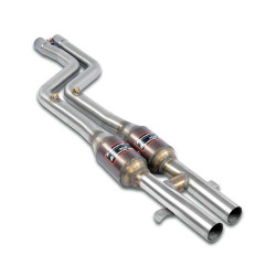Supersprint Front exhaust with Metallic catalytic converter BMW E36 All models (For S54 engine conversion)