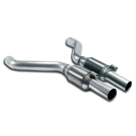 Výfukové systémy SUPERSPRINT Supersprint Front exhaust with Metallic catalytic converter right + left BMW E36 Compact - All models | race-shop.cz