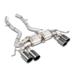 Supersprint Rear exhaust "Race" Right OO100 + Left OO100 "Gun Metal Grey" BMW G80 M3 / G80 M3 xDrive 21+