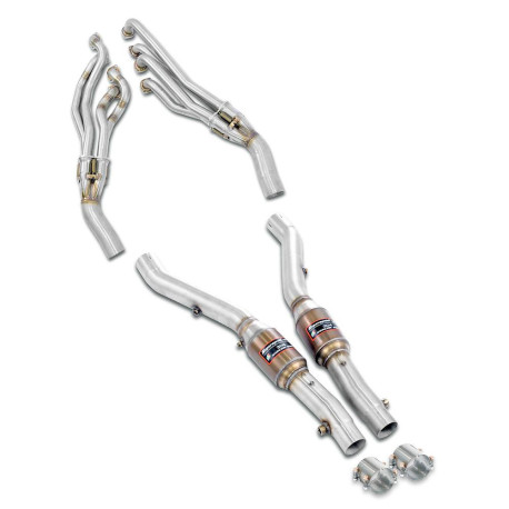 Výfukové systémy SUPERSPRINT Supersprint Headers performance package BMW E39 M5 5.0 V8 98-04 (Headers System - Touring) | race-shop.cz