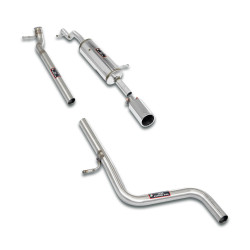 Supersprint Cat.-Back exhaust package - B CITROËN DS3 Crossback 1.2i T - Pure Tech 20+