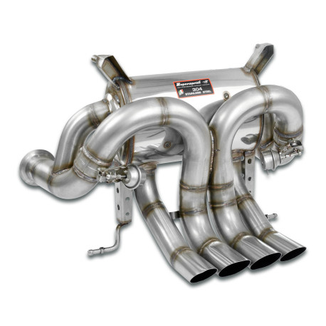 Výfukové systémy SUPERSPRINT Supersprint Rear exhaust right - left with valves LAMBORGHINI AVENTADOR Coupè LP 700-4 V12 11-16 (with valve) | race-shop.cz