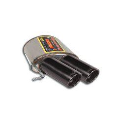 Supersprint Rear exhaust Left "F1 Race" OO90 "Gun Metal Grey" RANGE ROVER SPORT SVR 5.0i V8 Supercharged 15-17