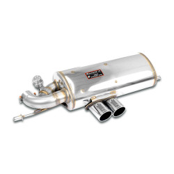 Supersprint Rear Exhaust OO90 with bypass valve LOTUS EXIGE S Coupè 3.5i V6 (TOYOTA engine) 13-16 (with valve)