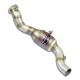 Výfukové systémy SUPERSPRINT Supersprint Downpipe Left + Metallic catalytic converter MASERATI Ghibli "Trofeo" 3.8L V8 Twin Turbo 20-23 (with valve) | race-shop.cz