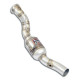 Výfukové systémy SUPERSPRINT Supersprint Downpipe Right + Metallic catalytic converter MASERATI Ghibli "Trofeo" 3.8L V8 Twin Turbo 20-23 (with valve) | race-shop.cz