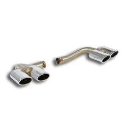 Supersprint Endpipe kit 4 exit ov. 90x70 Right + ov. 90x70 Left (for stock diffuser) MERCEDES W176 A 160 1.6T 16-18