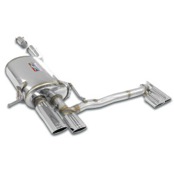 Supersprint Rear exhaust kit 4 exits 90x70 MERCEDES W203 (Sedan + S.W.) C 200 K 00-02