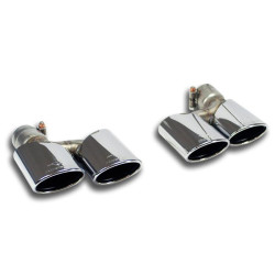 Supersprint Endpipe kit Right - Left 120x80 MERCEDES W204 C 180 Kompressor 07-08