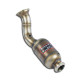 Výfukové systémy SUPERSPRINT Supersprint Downpipe Left + Metallic catalytic converter MERCEDES W205 C 400 4-Matic 15+ | race-shop.cz