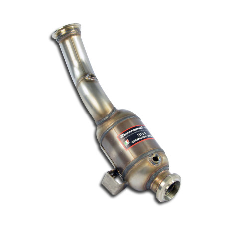 Výfukové systémy SUPERSPRINT Supersprint Downpipe Right + Metallic catalytic converter MERCEDES W205 C 400 4-Matic 15+ | race-shop.cz
