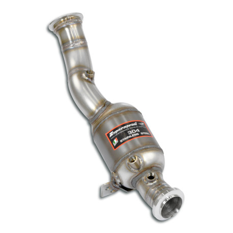 Výfukové systémy SUPERSPRINT Supersprint Downpipe Right + Metallic catalytic converter MERCEDES W205 C 400 4-Matic 15+ | race-shop.cz