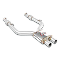 Supersprint Front exhaust Right - Left MERCEDES W205 C 400 4-Matic 15+