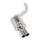 Výfukové systémy SUPERSPRINT Supersprint Rear exhaust OO76 MERCEDES 190E 2.3-16 84-88 | race-shop.cz
