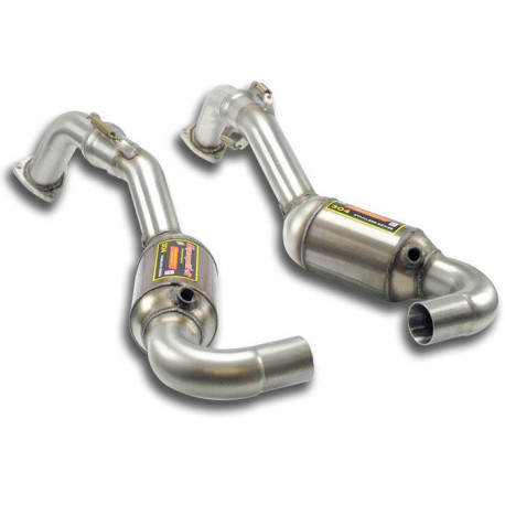 Výfukové systémy SUPERSPRINT Supersprint Front pipe. Right + Left. with catalytic PORSCHE 987 BOXSTER 2.7i 05-08 | race-shop.cz