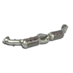 Supersprint Front pipe with Metallic catalytic converter Right + Left PORSCHE 996 Carrera 2 Coupè 97-01