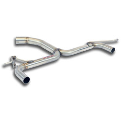 Supersprint Rear pipe "Y-Pipe" Right - Left (Muffler delete) VW BEETLE 1.6 TDI 11+