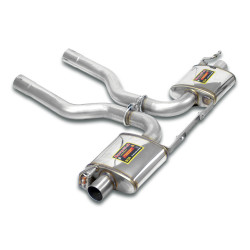 Supersprint Rear exhaust Right - Left "Sport" VW TOUAREG 4.2 TDi V8 10-13