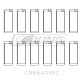 Části motoru KING conrod bearing BMW M20, M50 2.0L, 2.5L, 2.7L (coated) | race-shop.cz