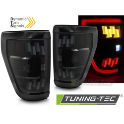 KOMPLETNÍ LED ZADNÍ SVĚTLA KOUŘOVÉ SEKVENCE pro FORD F150 MK14 20-23