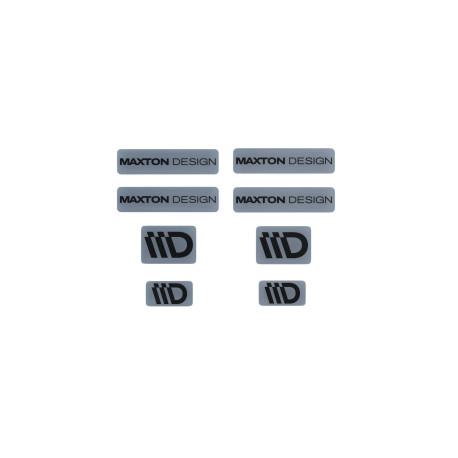 Nálepky 3D Sticker Set Maxton Design (Grey and Black) | race-shop.cz