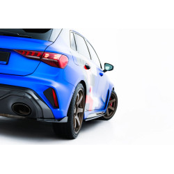 Zadní boční splittery z prepregovaných Carbon vláken Audi RS3 Sportback 8Y Facelift