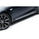 Body kit a vizuální doplňky Sada splitterů V.1 pro Tesla Model S Mk1 | race-shop.cz