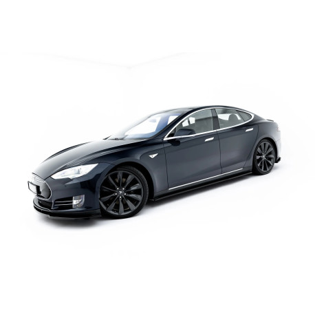 Body kit a vizuální doplňky MAXTON DESIGN sada splitterů pro Tesla Model S Mk1, V2 | race-shop.cz