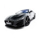 Přední splitter Street Pro + klapky Jaguar F-Type X152 Facelift 2 (černá-červená + lesklé klapky)