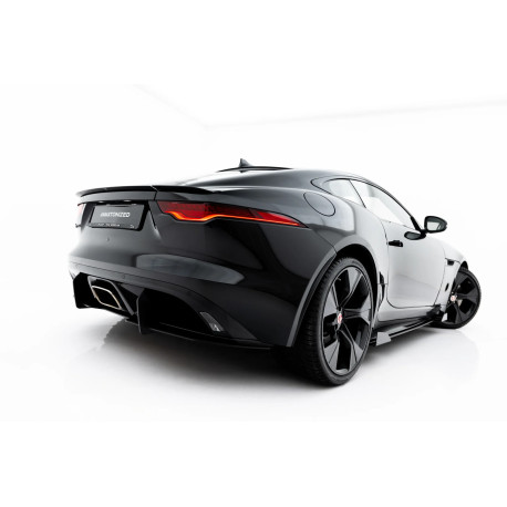 Body kit a vizuální doplňky Zadní difuzor Street Pro pro Jaguar F-Type X152 Facelift 2 (černý) | race-shop.cz