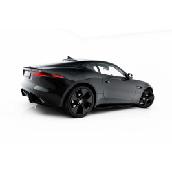 Boční prahy Street Pro Diffusers Jaguar F-Type X152 Facelift 2 (Černá-Červená)