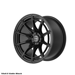 STROM DS-F55 wheel 18x9.5 5x120 72.6 ET8, Full Satin Black