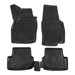 Gumové rohože pro VOLKSWAGEN Polo /Seat Ibiza / Seat Arona 2017-up /T- Cross /A1 -2019/VW Taigo 2021-up