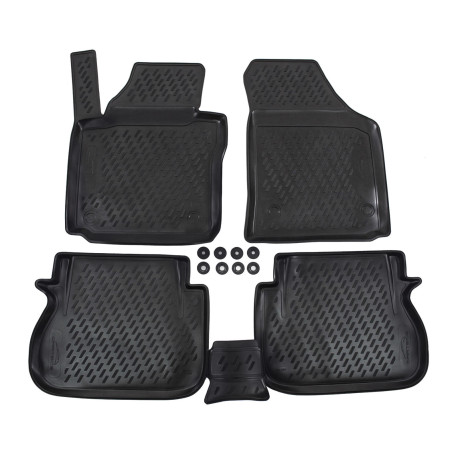 Podle konkrétního modelu Gumové rohože pro VOLKSWAGEN Caddy 2015-2020 4 ks | race-shop.cz