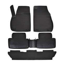 Gumové rohože pro OPEL Zafira C 2012-2019 5 Seats 5 ks