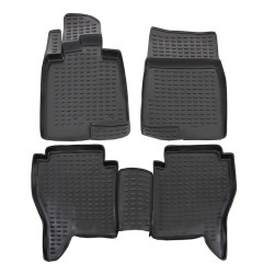 Gumové rohože pro MITSUBISHI Pajero IV 2007-2015 4 ks