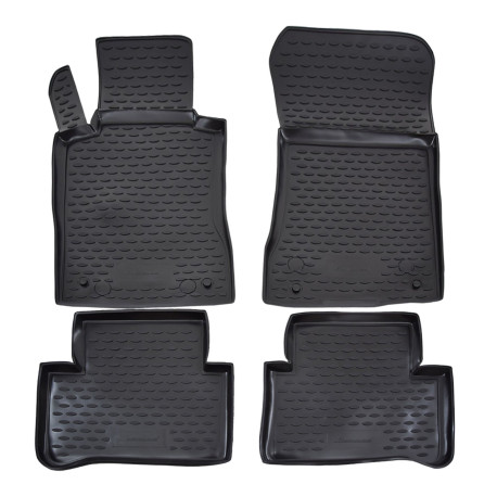 Podle konkrétního modelu Gumové rohože pro MERCEDES E Class W211 2004-2009 | race-shop.cz