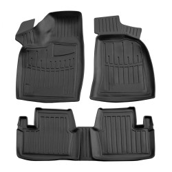 3D gumové podlahové rohože pro VOLVO XC90 2014-up 5 ks