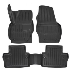 3D gumové podlahové rohože pro VOLVO S80 2006-2016 5 ks