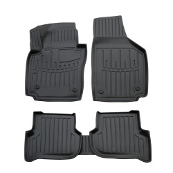 3D gumové podlahové rohože pro SEAT Altea XL 2005-2015 5 ks