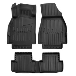 3D gumové podlahové rohože pro RENAULT Megane 2 2002-2009 5 ks