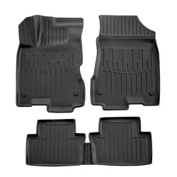 3D gumové podlahové rohože pro RENAULT Clio 3 2005-2013 5 ks