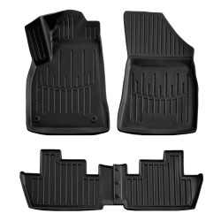 3D gumové podlahové rohože pro PEUGEOT 3008 mk1 2009-2016 4 ks